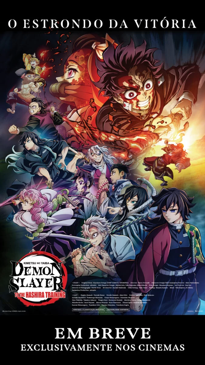 Demon Slayer: Kimetsu no Yaiba — To the Hashira Training | Novo filme ganha cartaz inédito! CONFIRA