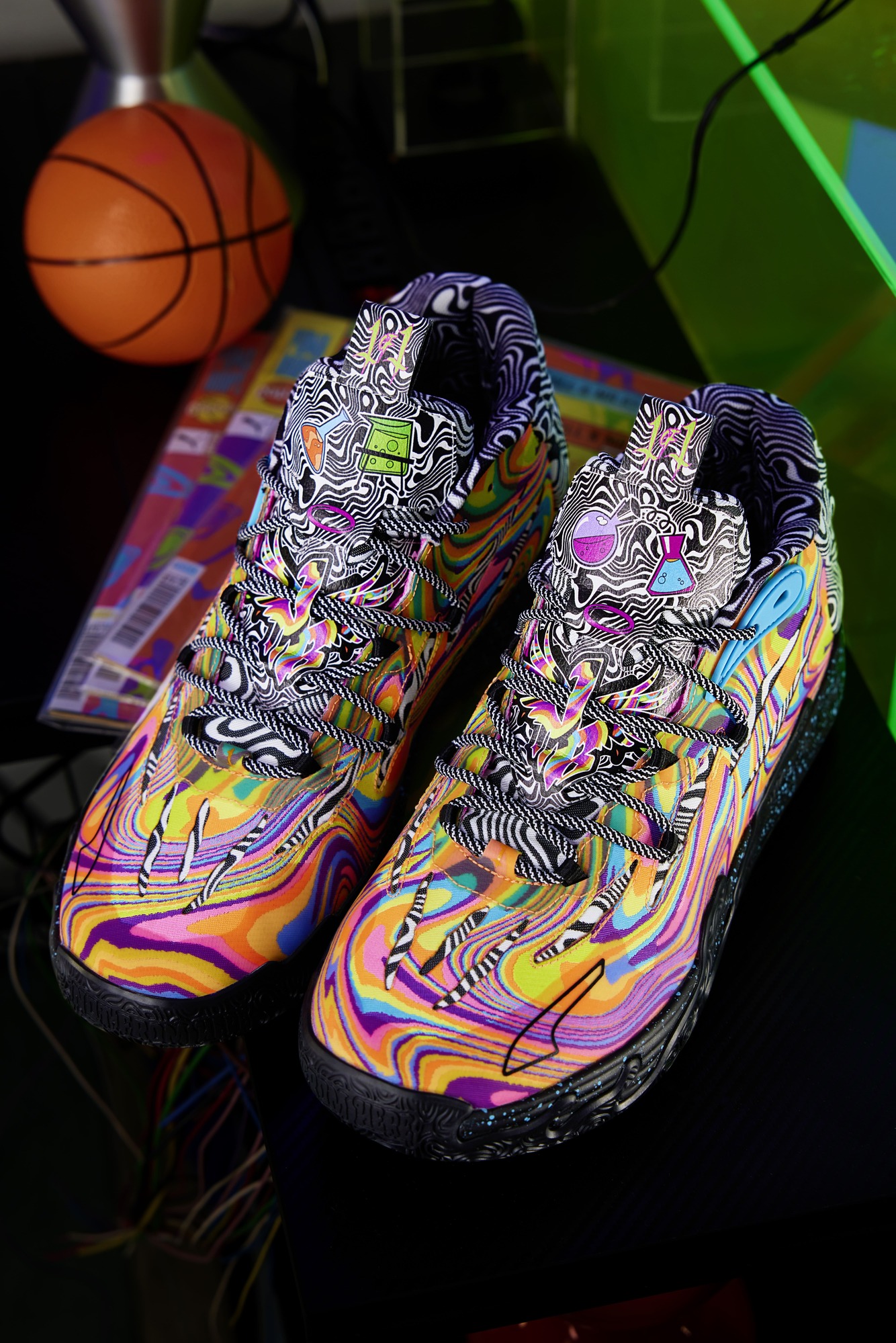 MB܂03 Dexter’s Laboratory: O tênis que une LaMelo Ball e o gênio da animação
