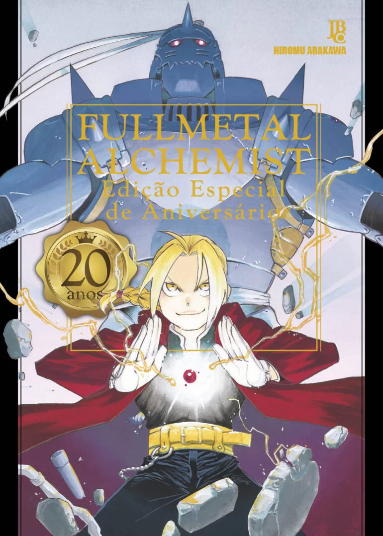 Fullmetal Alchemist Comemora 20 Anos com Edição Especial no Brasil