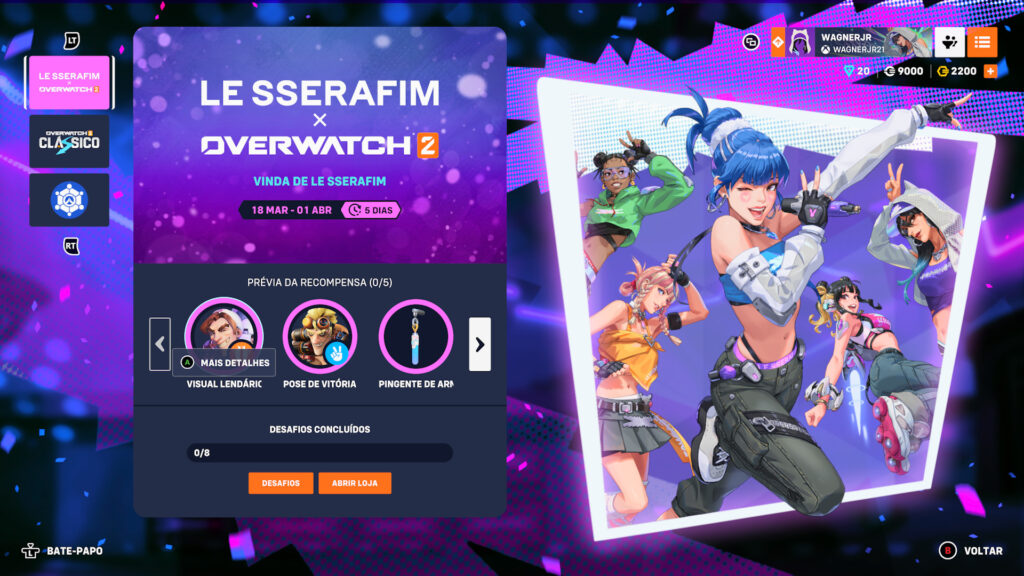 Overwatch 2 e LE SSERAFIM: Uma Colaboração Explosiva que Agita o Mundo dos Games