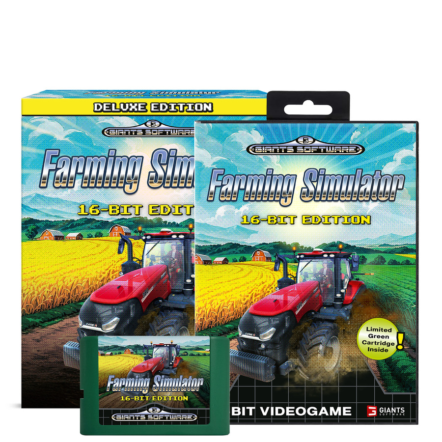 Farming Simulator 16-Bit Edition: Edição Retro Exclusiva para Colecionadores!
