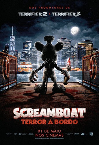 Screamboat: Terror a Bordo - O Rato Mais Famoso Vira Pesadelo em Novo Trailer e Pôster