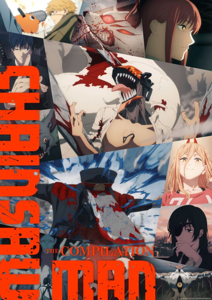 Chainsaw Man retorna com tudo: Crunchyroll lança compilados em setembro antes do filme Reze Arc